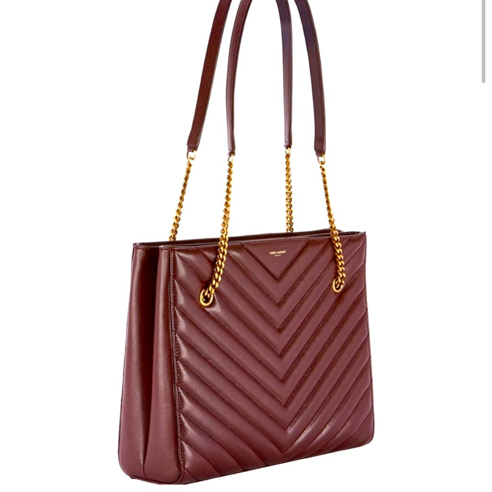 Saint Laurent tribeca burgundy